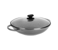 wok-fonte d'aluminium  32 x 8  cm