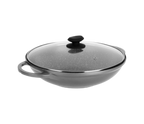 wok-fonte d'aluminium  32 x 8  cm