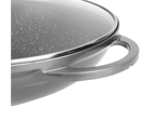 wok-fonte d'aluminium  32 x 8  cm